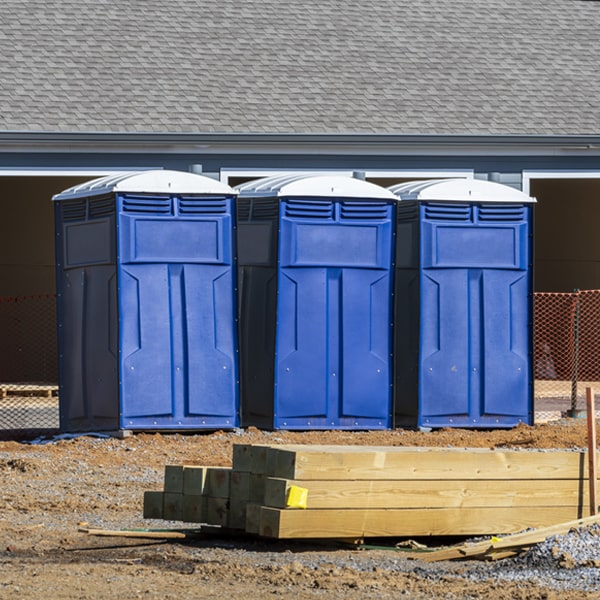 are there any restrictions on what items can be disposed of in the porta potties in Illiopolis